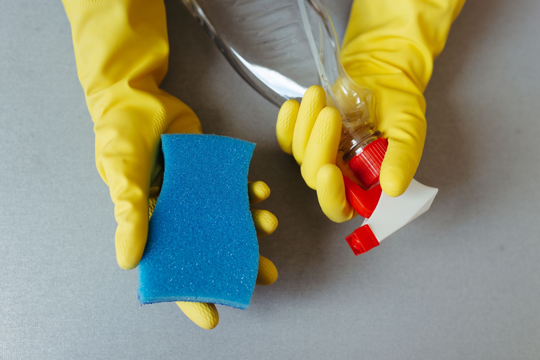The cleaning team
